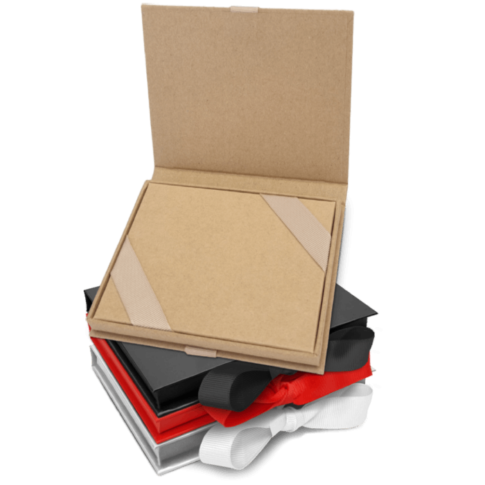 Gift Card Voucher Box with Ribbon