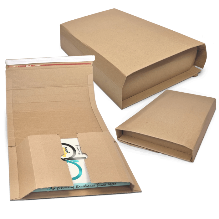 Book Wraps - Adjustable Mailer Boxes