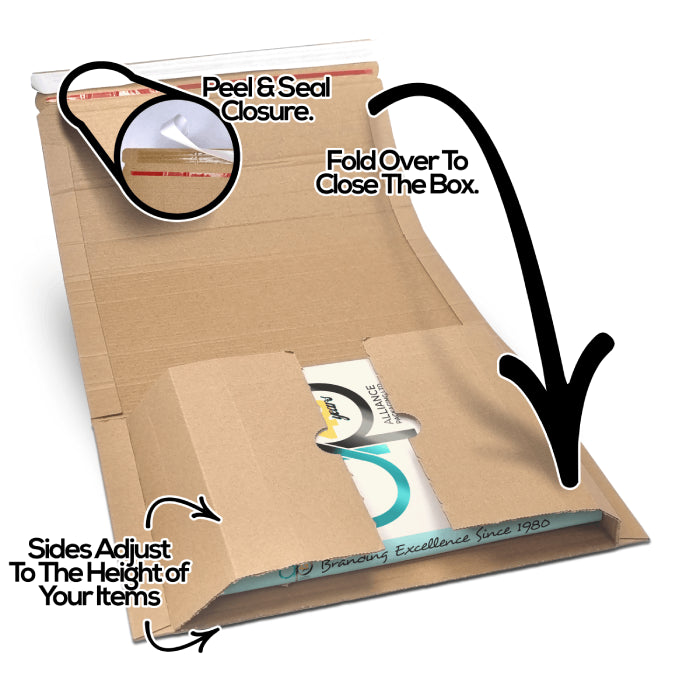 Book Wraps - Adjustable Mailer Boxes