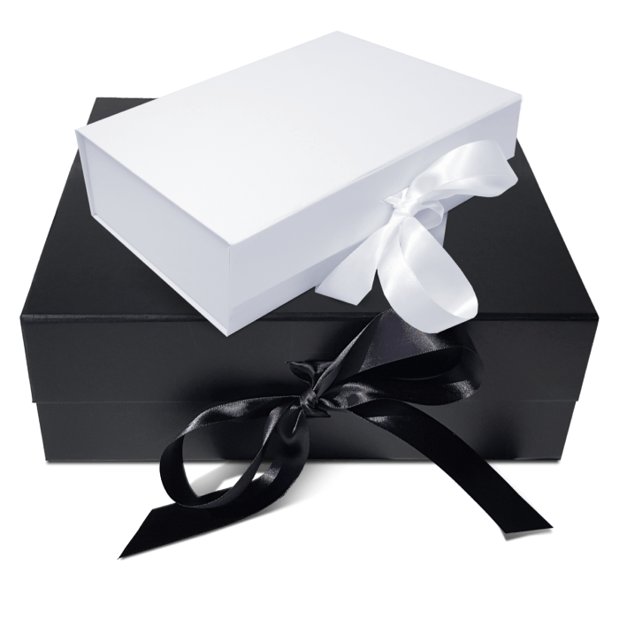 Gift Boxes with Ribbon Tie