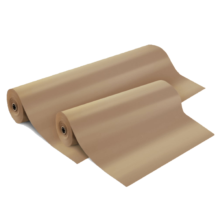 Brown Kraft Paper Roll, Ribbed - 250m