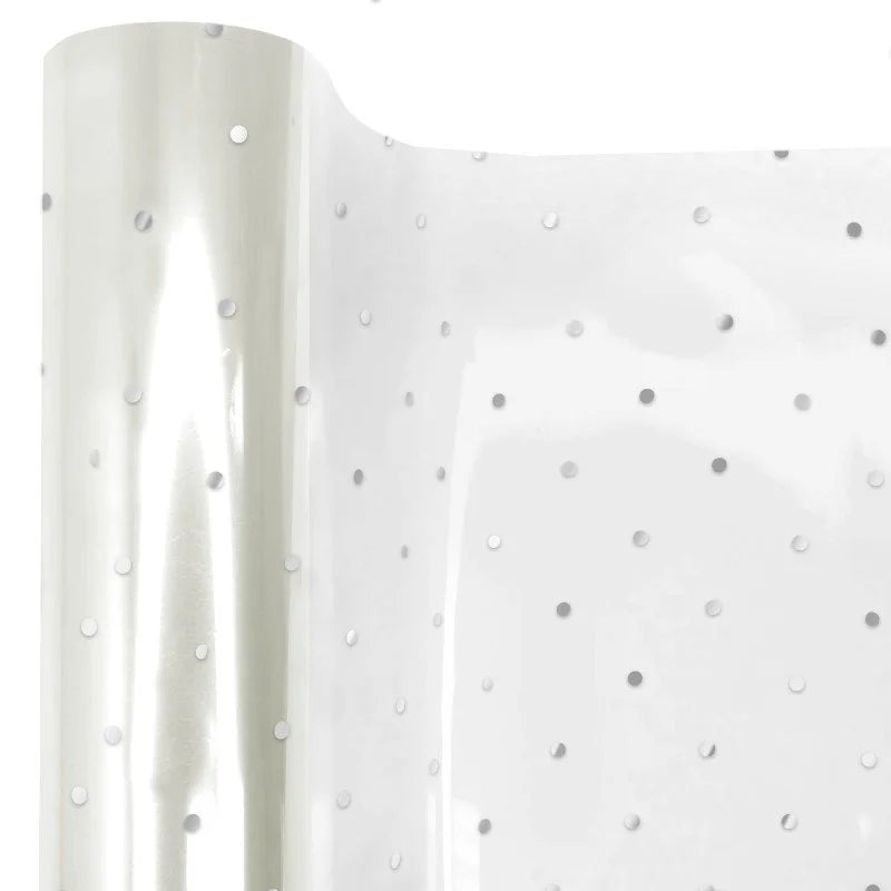 Cellophane Wrap - Small Dot Pattern (100m rolls)