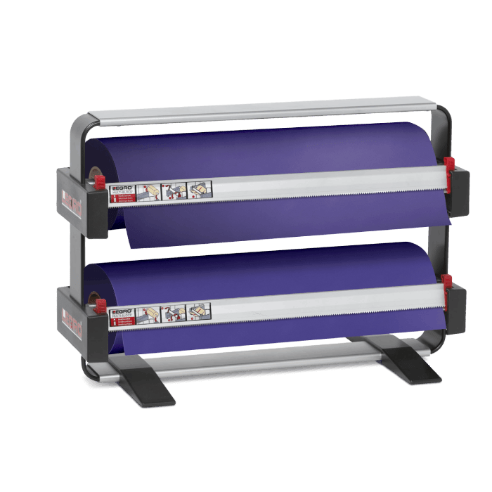 Counter Top Gift Wrap Double Roll Dispensers