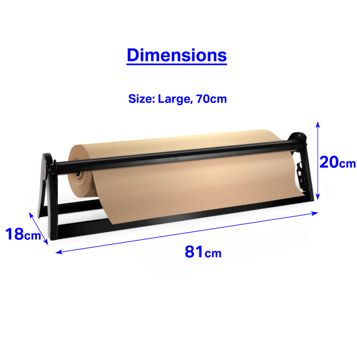 Counter Top Giftwrap Dispenser - Lightweight