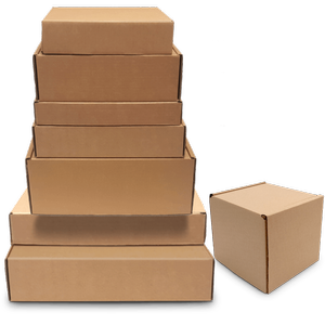 Ecommerce Postal Boxes - Brown
