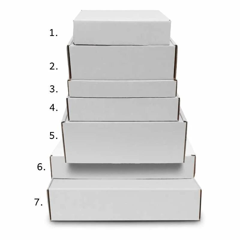 Ecommerce Postal Boxes - White