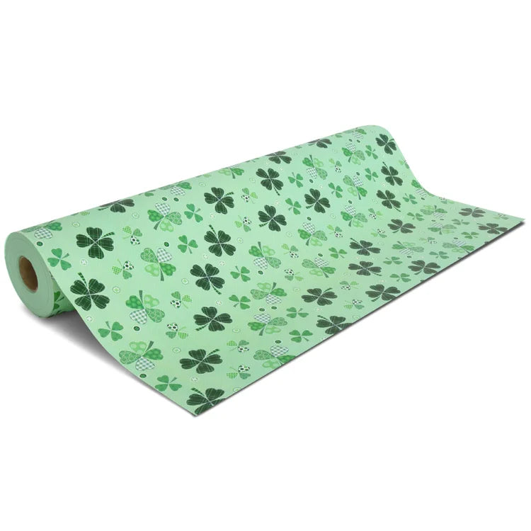 Irish Shamrock Gift Wrap