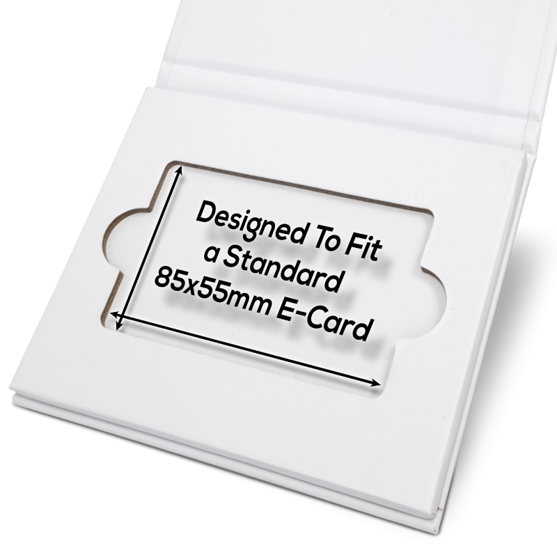 Gift Card Voucher Box with Magnetic Closure