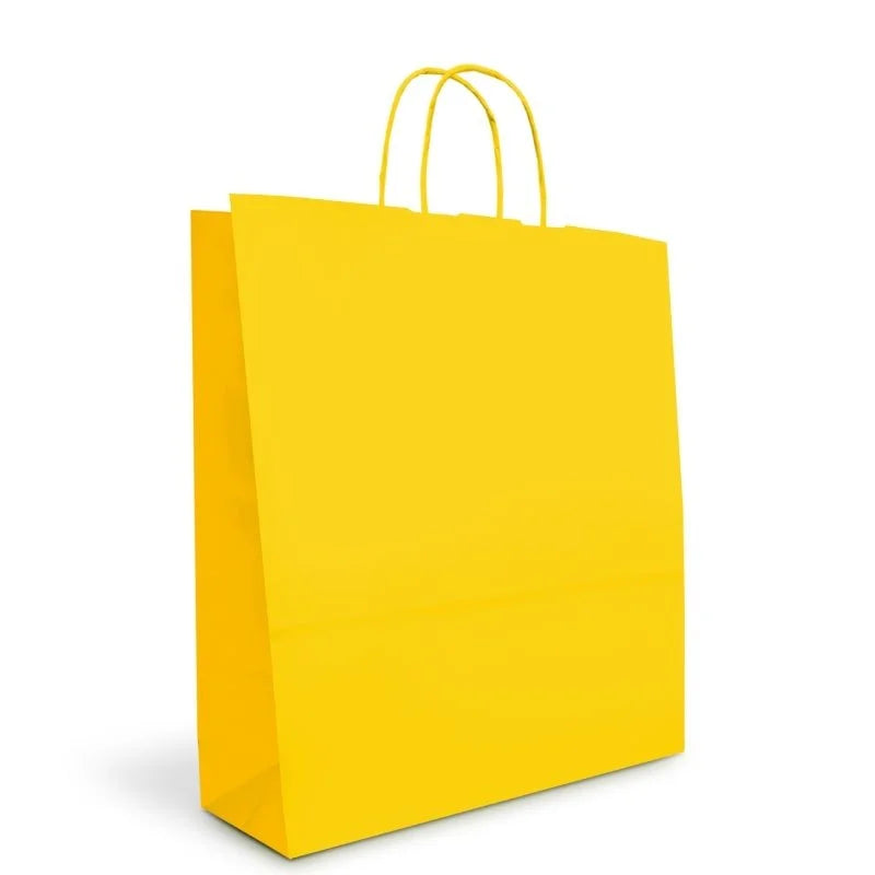 Coloured Paper Carrier Bags