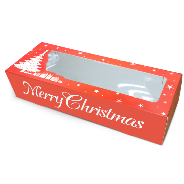 Mince Pie and Tart Box With Window & Divider