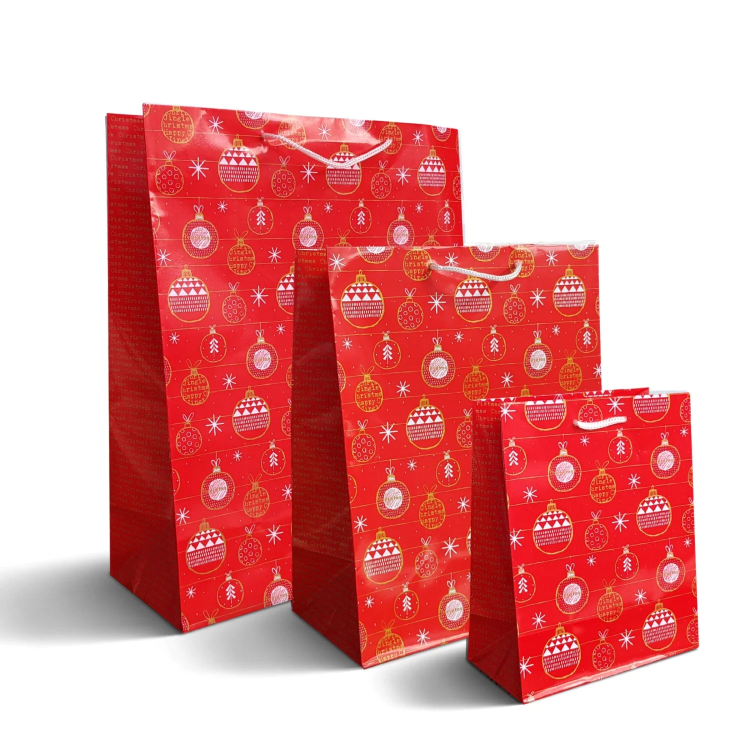 Christmas Carrier Bags: Low Cost, High Quality