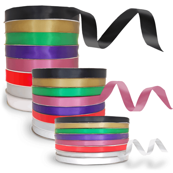 Satin Ribbon - 8 Colours