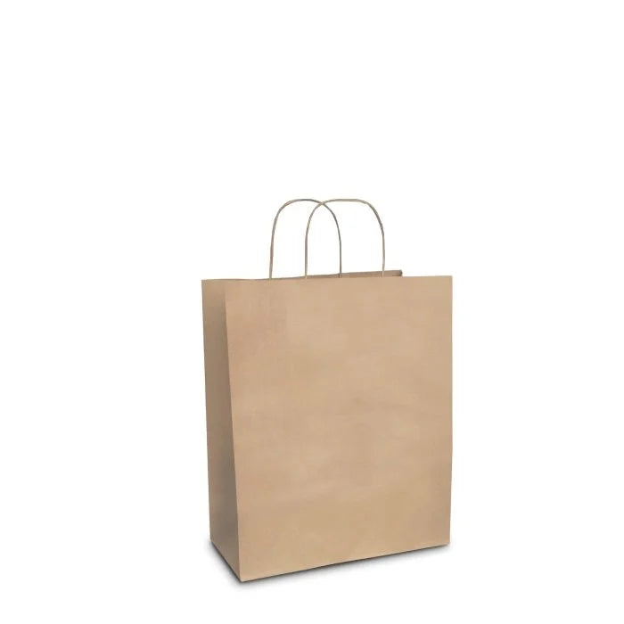 Brown Paper Carrier Bags - 4 sizes