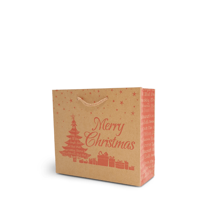 Christmas Eco Luxury Carrier Bags