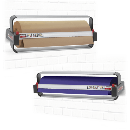 Wall Mounted Gift Wrap Dispenser - Single Roll
