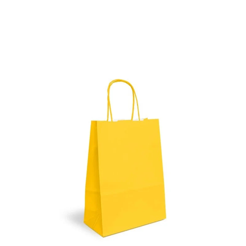 Coloured Paper Carrier Bags